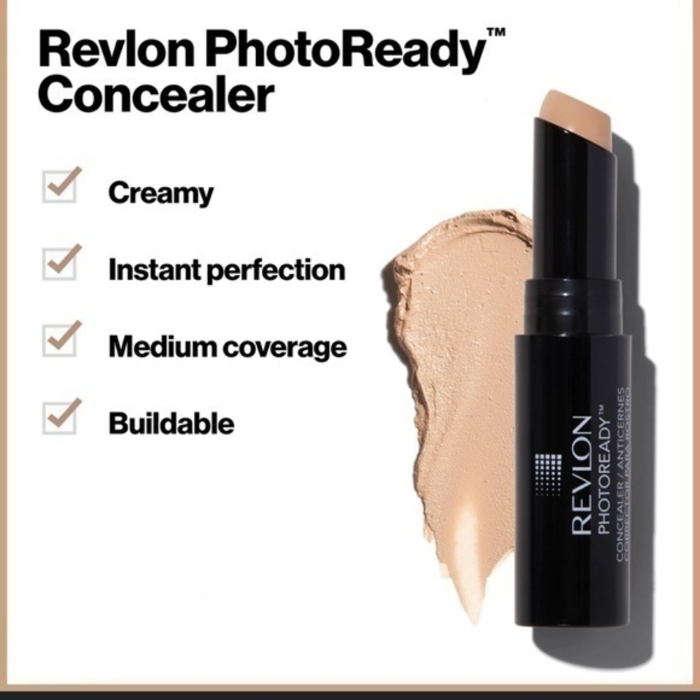 revlon photoready concealer stick 003 light medium new sealed